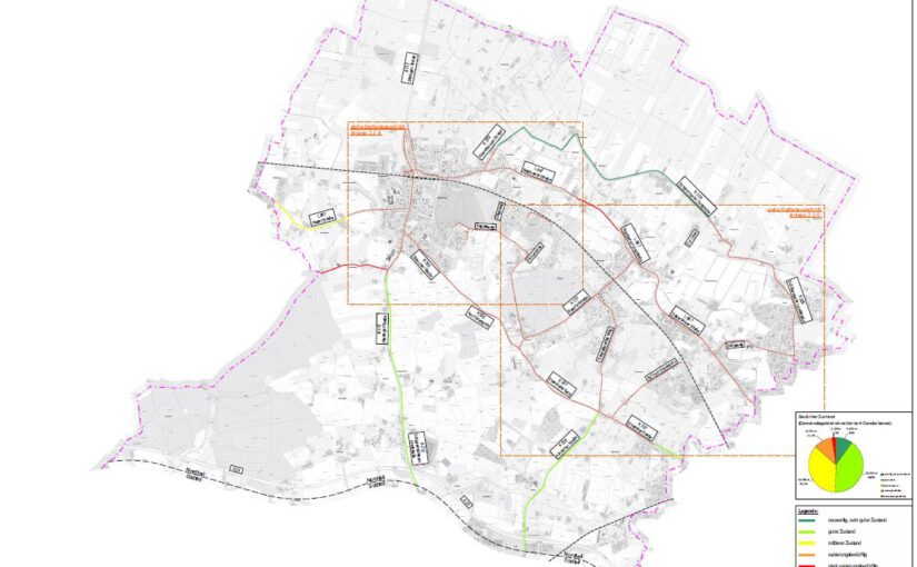 Karte Straßenzustand V erkehrsentwicklungsplan